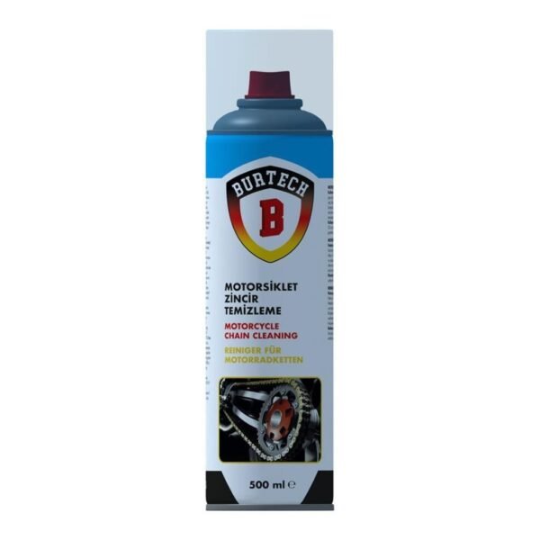 Burtech Motosiklet Zincir Temizleme Sprey 500 Ml
