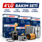 BOSCH Chevrolet Cruze 2.0 Dizel Filtre Bakım Seti (2009-2014) 4 Lü