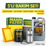 MANN Kia Ceed 1.6 Dizel Liqui Moly 4200 Motor Yağı Filtre Seti (2008-2012) 5 Li