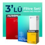 Filtron Audi Q5 40 TDi Filtre Bakım Seti (2021-2024) 3 LÜ