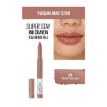 Maybelline New York Super Stay Ink Crayon Kalem Mat Ruj - 10 Trust Your Gut