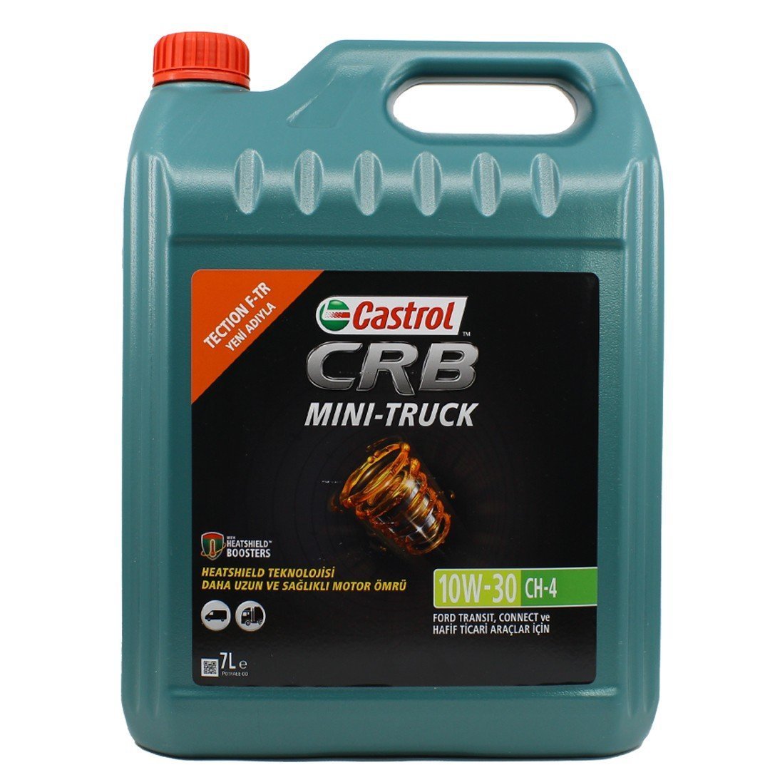 castrol-crb-mini-truck-10w-30-ch-4-7lt.jpg Castrol CRB Mini-Truck 10W30 CH-4 7 Lt Sentetik Motor Yağı - Görsel 1